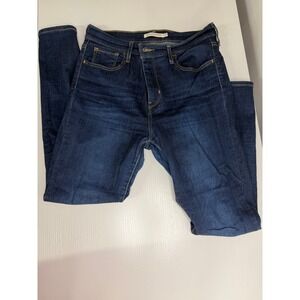 Levi Strauss 720 High Rise Super Skinny Dark Wash Jeans Womens Size 29